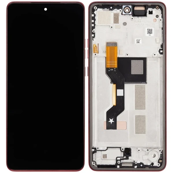 Дисплей Motorola Moto G86 (XT2527, 5D68C30477) з тачскріном і рамкою Оригінал Service Pack Chrysanthemum (Red) - Фото 1 Дисплей Motorola Moto G86 (XT2527, 5D68C30477) з тачскріном і рамкою Оригінал Service Pack Chrysanthemum (Red) - зображення 1
