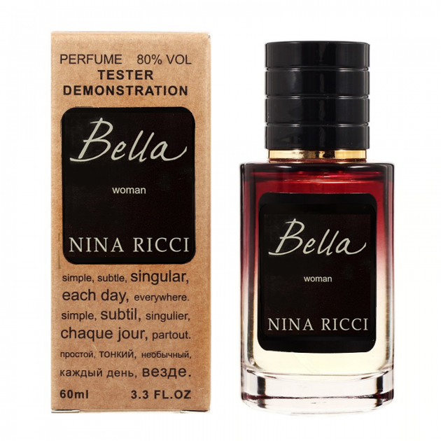 Nina Ricci Bella ТЕСТЕР LUX женский 60 мл - Фото 1 Nina Ricci Bella ТЕСТЕР LUX женский 60 мл - изображение 1