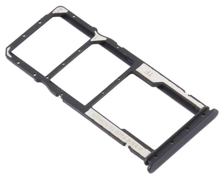 Лоток Sim-карты для Xiaomi Redmi 9A / Redmi 9i / Redmi 9AT оригинал Black - Фото 1 Лоток Sim-карты для Xiaomi Redmi 9A / Redmi 9i / Redmi 9AT оригинал Black - изображение 1