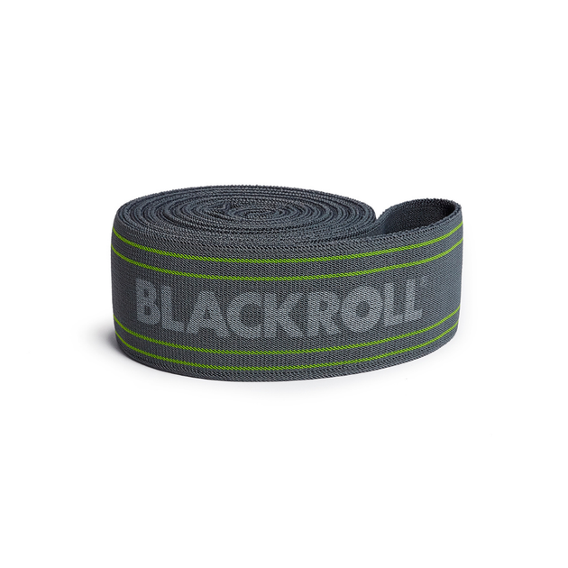 Фітнес еспандер для тренування прискорення BLACKROLL® RESIST BAND Grey 190 × 6 см - Фото 1 Фітнес еспандер для тренування прискорення BLACKROLL® RESIST BAND Grey 190 × 6 см - изображение 1