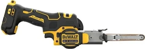 Акумуляторна стрічкова шліфувальна машина DeWalt 18 V XR без акумулятора та зарядного пристрою (DCM200NT-XJ) - зображення 5