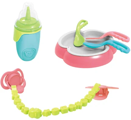 Lalka bobas Askato Tosia z wanienką w szaro-niebieskim ubranku 30 cm (126265) - Zdjęcie 3 Lalka bobas Askato Tosia z wanienką w szaro-niebieskim ubranku 30 cm (126265) - obraz 3