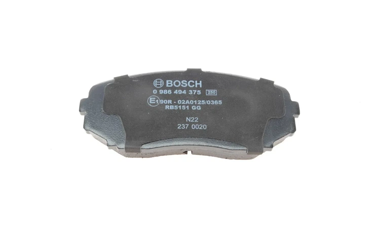 Гальмівні колодки BOSCH 0986494375 Mazda CX-7, CX-9; Ford USA Edge L2Y63329Z, L2Y73323Z, L2Y63328ZMV - зображення 3