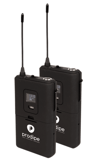 Радіосистема Prodipe HEADSET B210DUO DSP UHF F5 Бежева (SUP_KF010) (3760010255605) - зображення 3