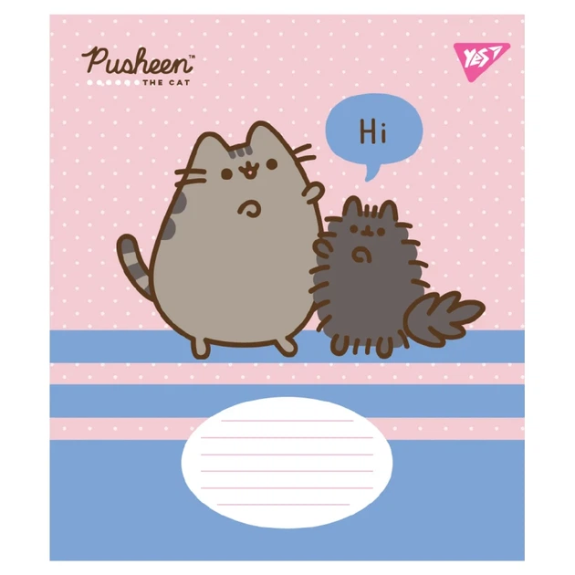 Зошит учнівський YES Pusheen The Cat 767614 12 аркушів Різнокольоровий shop (4823092292124) - изображение 2
