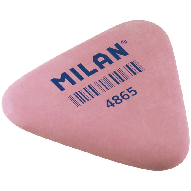 Гумка трикутна MILAN 4865 Рожевий shop (8414034600655) - Фото 1 Гумка трикутна MILAN 4865 Рожевий shop (8414034600655) - зображення 1