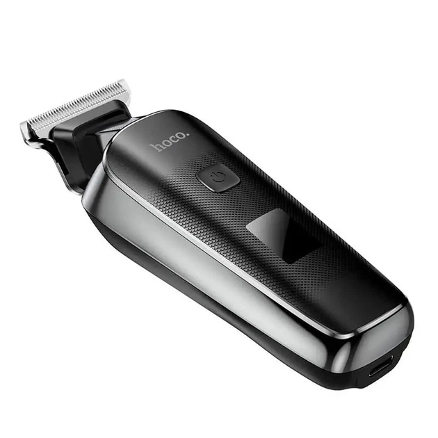 Машинка для стрижки Hoco HP23 Diamond Engraving Electric Hair Clipper Black - изображение 3
