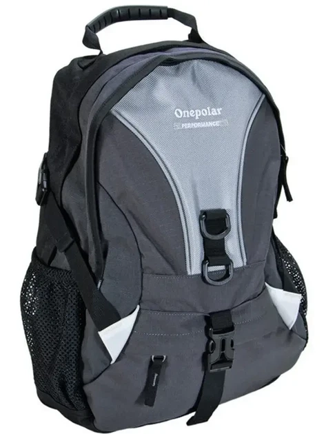 Рюкзак 25 л Onepolar 1309 Сірий - Фото 1 Рюкзак 25 л Onepolar 1309 Сірий - зображення 1