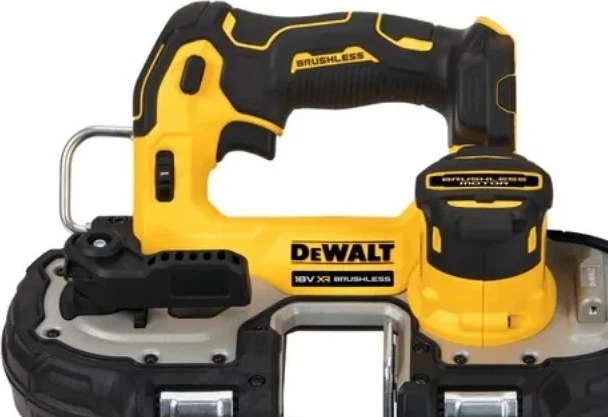 Akumulatorowa pilarka taśmowa DeWalt 18 V XR bez akumulatora i ładowarki (DCS377NT-XJ) - Zdjęcie 3 Akumulatorowa pilarka taśmowa DeWalt 18 V XR bez akumulatora i ładowarki (DCS377NT-XJ) - obraz 3