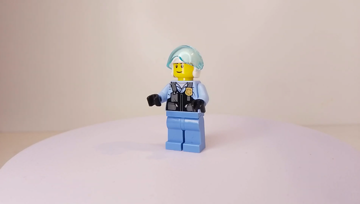 Конструктор Lego Фігурка Policeman with Jet Paper Bag City 952307 cty1618 - зображення 5
