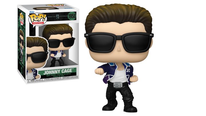 Фигурка FUNKO POP! Джонни Кейдж Мортал Комбат Johnny Cage Mortal Kombat II 104mm 1958 87073 - изображение 4