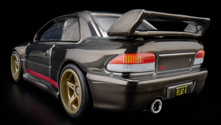 Машинка Premium Hot Wheels '98 Subaru Impreza WRX STi Red Line Club RLC 1:64 JJY62 Grey - зображення 3