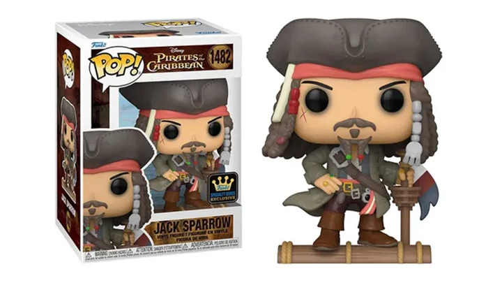 Фігурка FUNKO POP! Джек Горобець Пірати Карибського Моря Jack Sparrow Standing on Mast Pirates of the Caribbean 109mm 1482 81940 - зображення 4