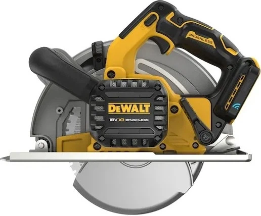 Акумуляторна дискова пила DeWalt 18V XR PowerStack по металу 184 мм з 2 акумуляторами 5 Аг (DCS383H2-QW) - зображення 5