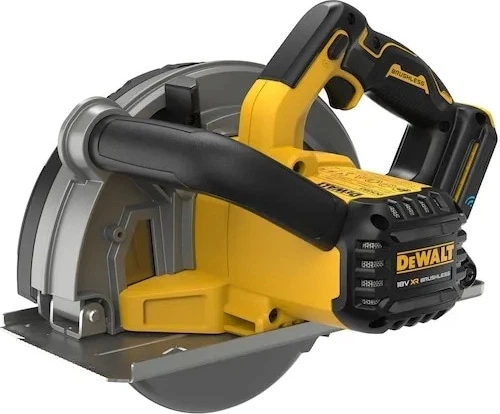 Акумуляторна дискова пила DeWalt 18V XR PowerStack по металу 184 мм з 2 акумуляторами 5 Аг (DCS383H2-QW) - зображення 6