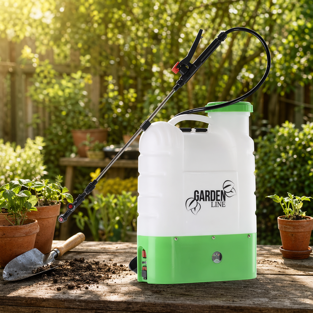 Аккумуляторный опрыскиватель GardenLine AOK1633, 16 л - изображение 7