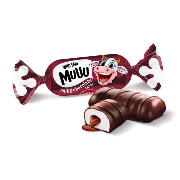 Конфеты АВК Who Said Muuu "Milk and Chocolate taste" 1кг - Фото 1 Конфеты АВК Who Said Muuu "Milk and Chocolate taste" 1кг - изображение 1