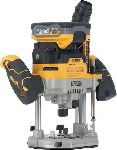 Акумуляторний фрезер DeWalt POWERSTACK 18V XR 8-12 мм з 2 акумуляторами 5 Аг (DCW620H2-QW) - зображення 5