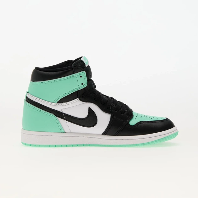 Чоловічі шкіряні кросівки Air Jordan 1 Retro High OG DZ5485-130 високі чорні з зеленим Розмір 45 - Фото 5 Чоловічі шкіряні кросівки Air Jordan 1 Retro High OG DZ5485-130 високі чорні з зеленим Розмір 45 - изображение 5