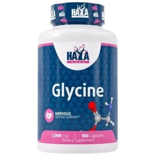 Гліцин Glycine 1000 мг Haya Labs, 100 капсул - зображення 2