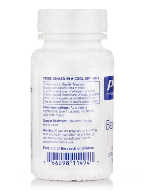 Бенфотиамин Pure Encapsulations BenfoMax 90 капсул - Фото 3 Бенфотиамин Pure Encapsulations BenfoMax 90 капсул - изображение 3