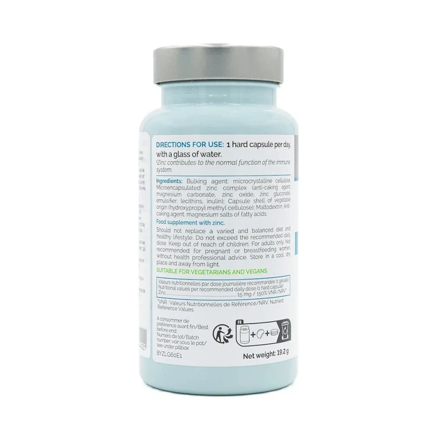 Цинк у ліпосомальній формі Zinc Liposomal Biocyte, 60 капсул - зображення 3