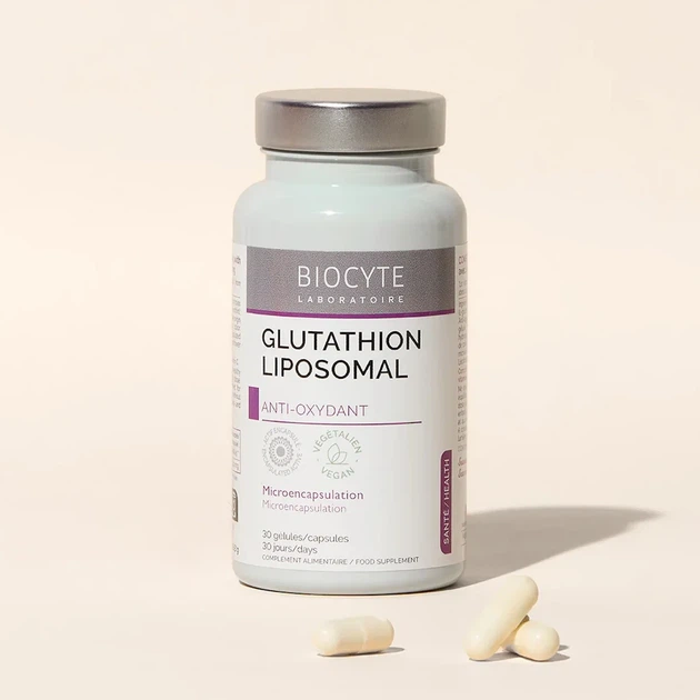 Глутатион липосомальный Glutathion Liposomal Biocyte 30 гелевых капсул - изображение 2
