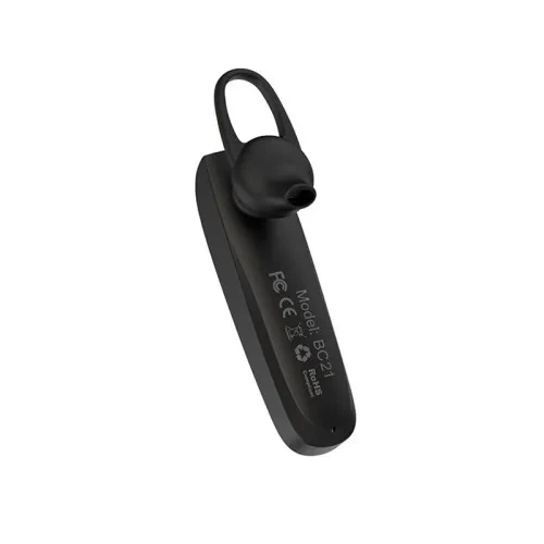 Bluetooth гарнитура BOROFONE BC21, Bluetooth 4.2, беспроводная гарнитура для звонков и музыки, 4 часа работы, черная - изображение 4