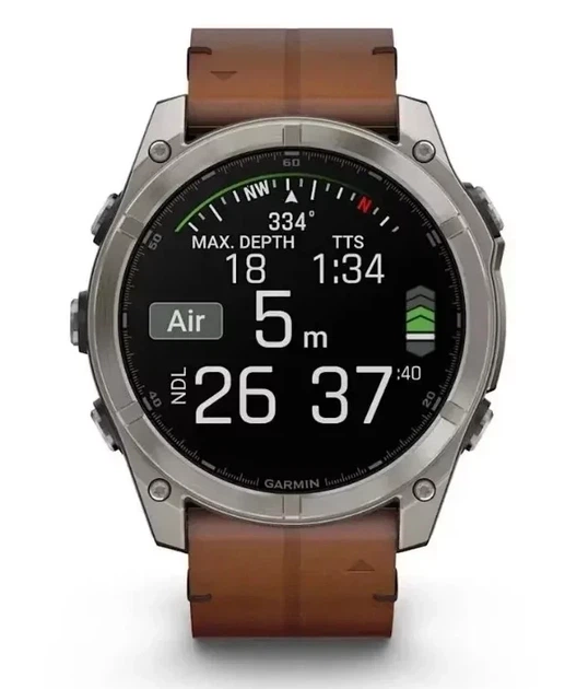Смарт-годинник Garmin Fenix 8 - AMOLED, 51 мм, Sapphire Titanium - зображення 7