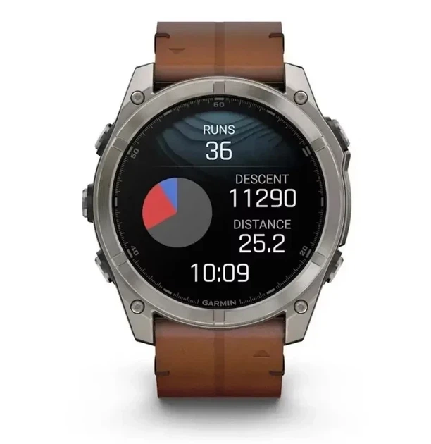 Смарт-годинник Garmin Fenix 8 - AMOLED, 51 мм, Sapphire Titanium - зображення 8