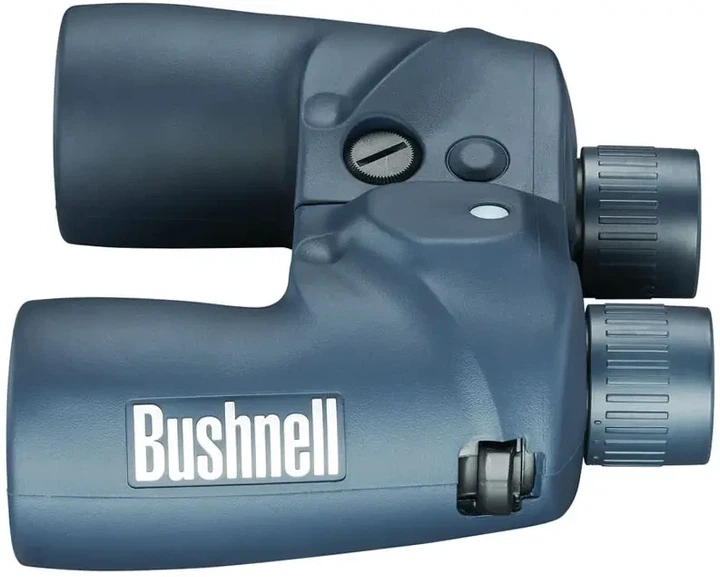 Бинокль Bushnell Marine Blue 7x50 с компасом и дальномерной сеткой - изображение 4