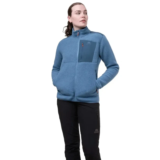Кофта Mountain Equipment Highpile Women's Jacket Stellar/Majolica (Stellar/Majolica 10) 100% перероблений високий фліс (ME-006921.01850.10) - зображення 5