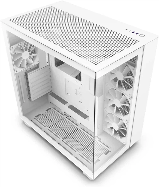 Корпус NZXT H9 Flow White (CM-H91FW-01) / без БП / Белый (101633288) - Уценка - Фото 1 Корпус NZXT H9 Flow White (CM-H91FW-01) / без БП / Белый (101633288) - Уценка - изображение 1