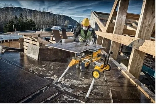 Akumulatorowa pilarka stołowa DeWalt Flexvolt 54 V 210 mm bez akumulatora i ładowarki (DCS7485N-XJ) - Zdjęcie 3 Akumulatorowa pilarka stołowa DeWalt Flexvolt 54 V 210 mm bez akumulatora i ładowarki (DCS7485N-XJ) - obraz 3