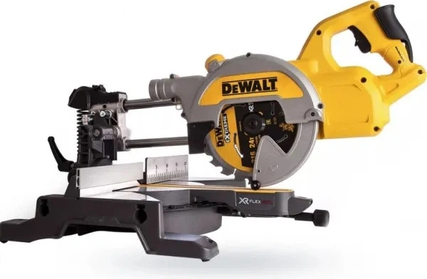 Пила торцювальна DeWalt 54V Flexvolt 216 мм без акумулятора та зарядного пристрою (DCS777N-XJ) - зображення 3