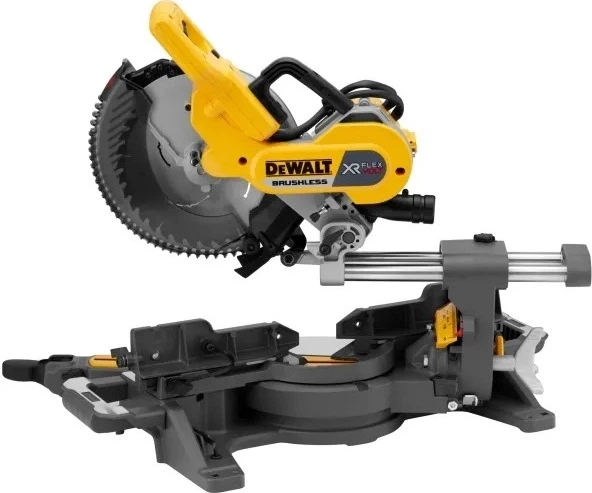 Пила торцювальна акумуляторна DeWalt 54V 250 мм без акумулятора та зарядного пристрою (DCS727N-XJ) - зображення 3