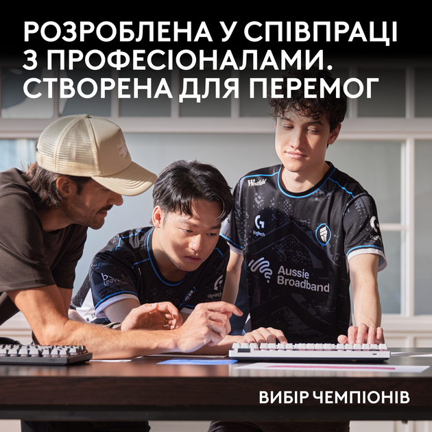Клавіатура бездротова Logitech G PRO X TKL Lightspeed Black