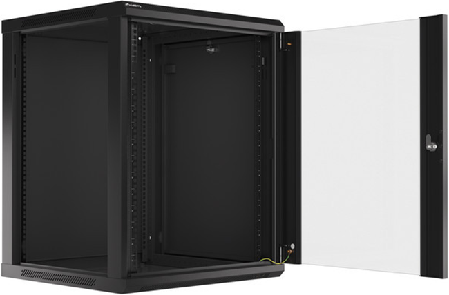 Szafa serwerowa Lanberg 19" 15U 600x600 Black (WF01-6615-10B) - obraz 2