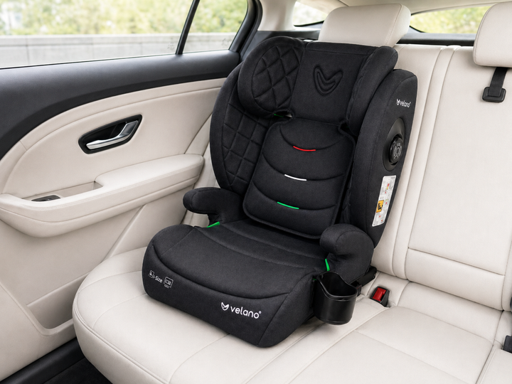 Автокресло VELANO Forza i-Size 100-150 см, ISOFIX, black - изображение 8
