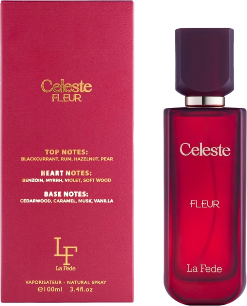 Парфумована вода для жінок Khadlaj La Fede Celeste Fleur 100 мл (6291107979045) - зображення 2