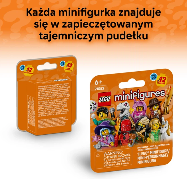Zestaw klocków LEGO Minifigures Seria 29 8 elementów (71052) - obraz 4