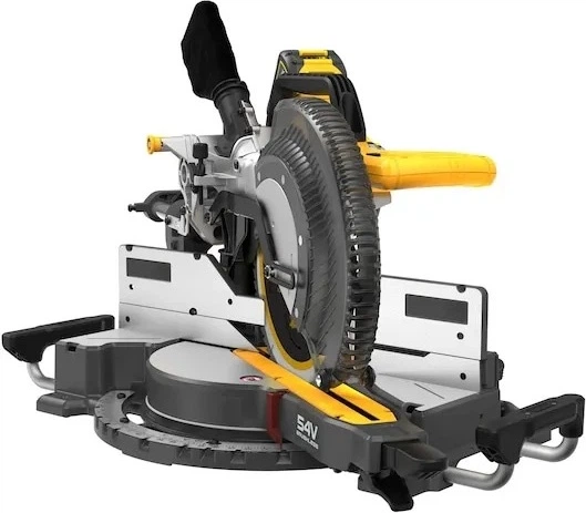Торцювальна пила акумуляторна DeWalt 54V 305 мм з 2 акумуляторами 9 Аг (DCS781X2-QW) - зображення 6