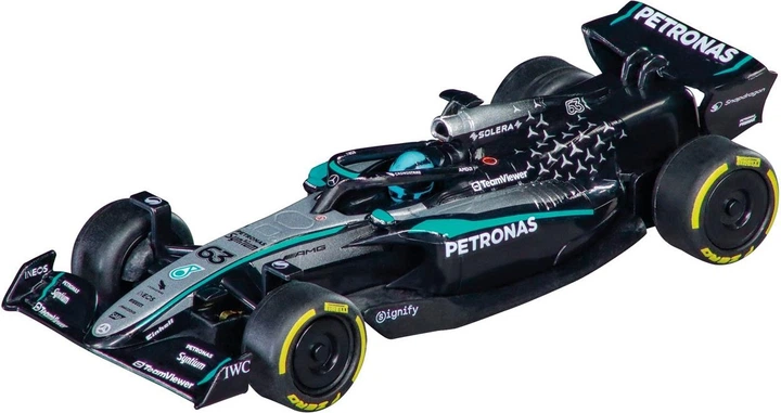 Модель автомобіля Carrera Pull Speed Mercedes AMG Petronas F1 W16 E Performance G. Russell No.63 Сіро-синій 15817090 (9003150174158) - зображення 3