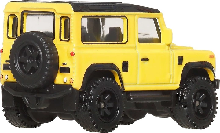 Model samochodu Mattel Hot Wheels Premium Car Culture Land Rover Defender 90 Zielono-czarny JBK74 (194735262274) - obraz 5