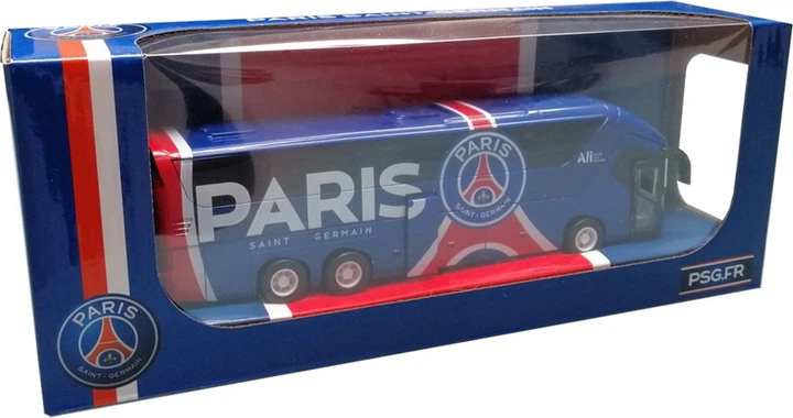 Model autobusu Banbo Toys Official Bus PSG Ciemno-niebieski 16751 (8436573616751) - obraz 2