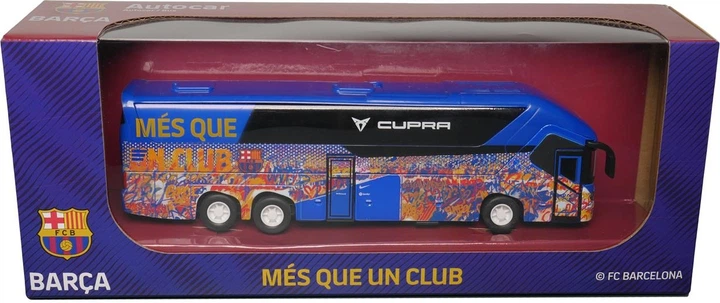 Model autobusu Banbo Toys Official Bus FC Barcelona Bordowo-pomarańczowy 16652 (8436573616652) - obraz 5