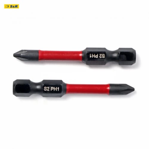 Бита S&R Impact PH1 x 50mm 2шт (161010005) - изображение 3