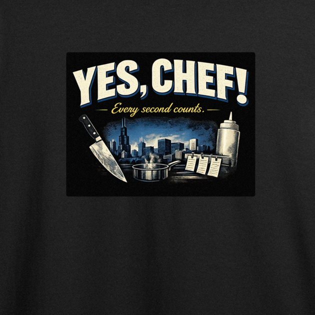 Футболка чоловіча з принтом ТіШОТКА Yes, Chef! The Bear 5XL Чорний Стандарт (1075697058) - Фото 3 Футболка чоловіча з принтом ТіШОТКА Yes, Chef! The Bear 5XL Чорний Стандарт (1075697058) - зображення 3