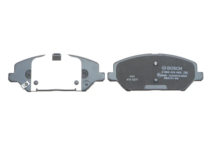 Комплект гальмівних колодок BOSCH 0 986 424 862 KIA Ceed; Hyundai I30 58101G4A00, 58101G4A10 - изображение 4