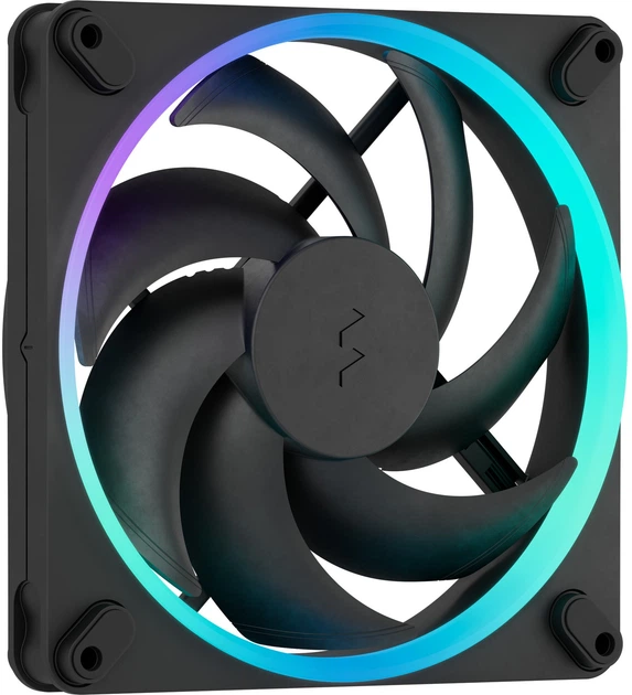 Набір вентиляторів Fractal Design Momentum 14 RGB 3-pack 140 мм Black (FD-F-MOM1-1403) - зображення 3